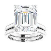 Anillo Solitario Redondo, Oval, Emerald o Cushion